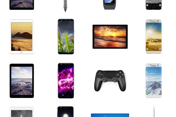 42组C4D移动设备电子产品模型
