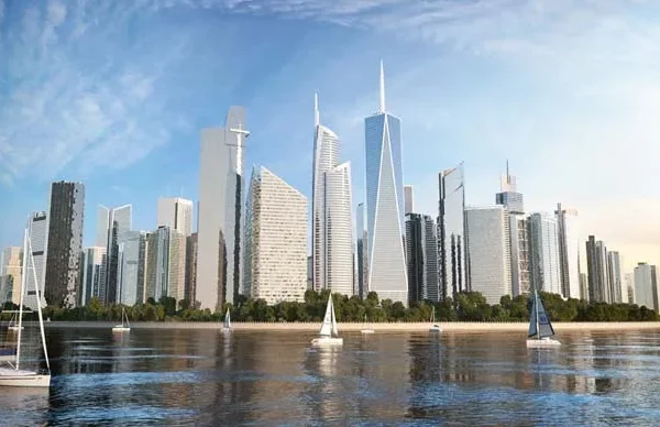 104套高楼大厦建筑室外场景3D/C4D模型