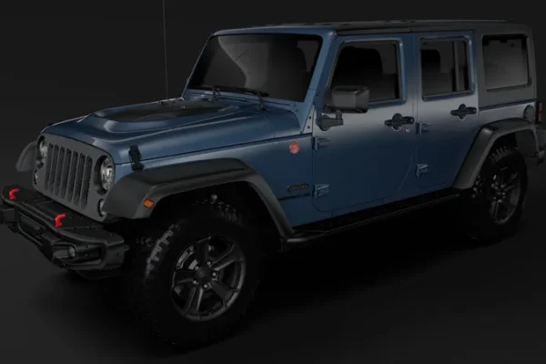 吉普牧马人无限Rubicon Recon JK 2017 汽车3D/C4D