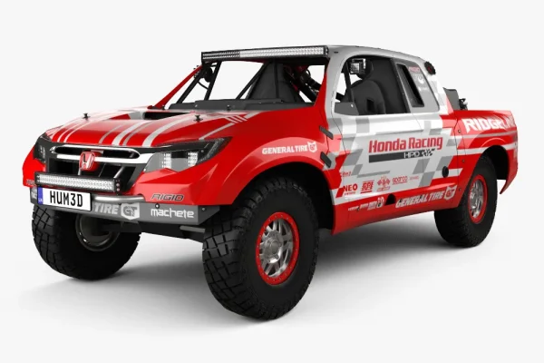 Honda Ridgeline Baja Race Truck 2016本田皮卡汽车3D/C4D模型