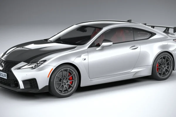 雷克萨斯RC-F Track Edition 2020汽车3D/C4D模型