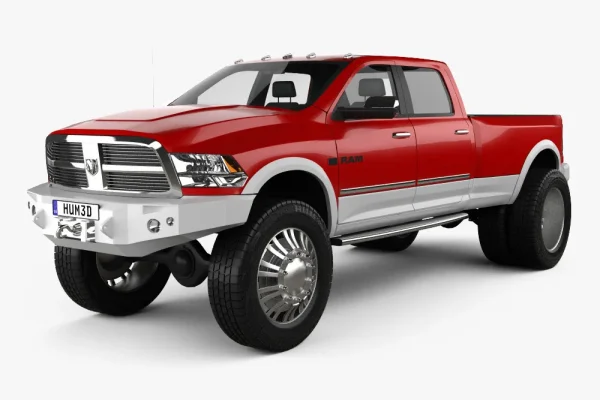 道奇Dodge Ram 2010 皮卡汽车3D/C4D模型
