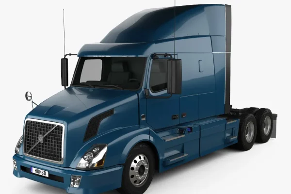 沃尔沃Volvo VAH (630) 牵引车 2012车头 3D/C4D模型