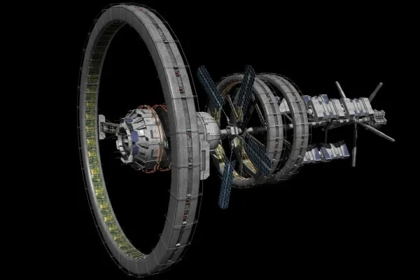 Babbage Station太空站3D模型