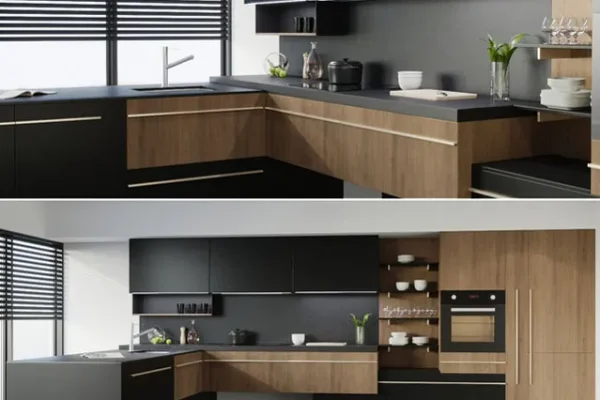 Kitchen Miton Skin现代厨房3D模型