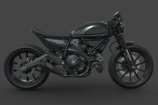 Ducati Scrambler (ZeusCustom)杜卡迪摩托车3D模型