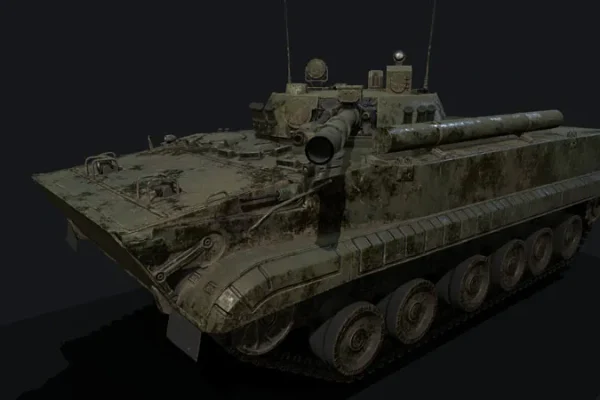 BMP-3步兵战车3D模型